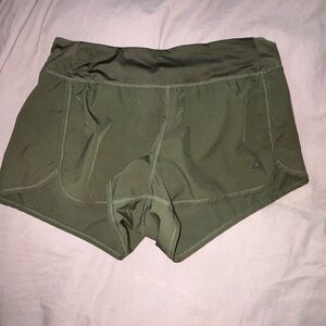 Reebok Women's Athletic Shorts in Olive